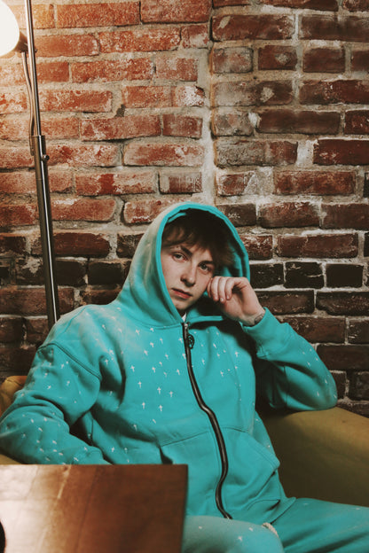 "Stargazer" Zip Up (Celestial Breath)