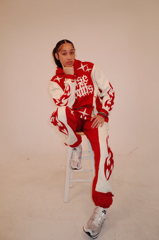 "Revamp" Sweats (Red)